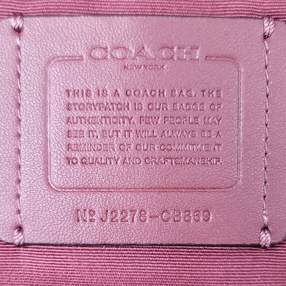 🌸 COACH SET 2PCS tote shoulder bag wallet + handbag NWT Matching Wallet - Picture 10 of 14